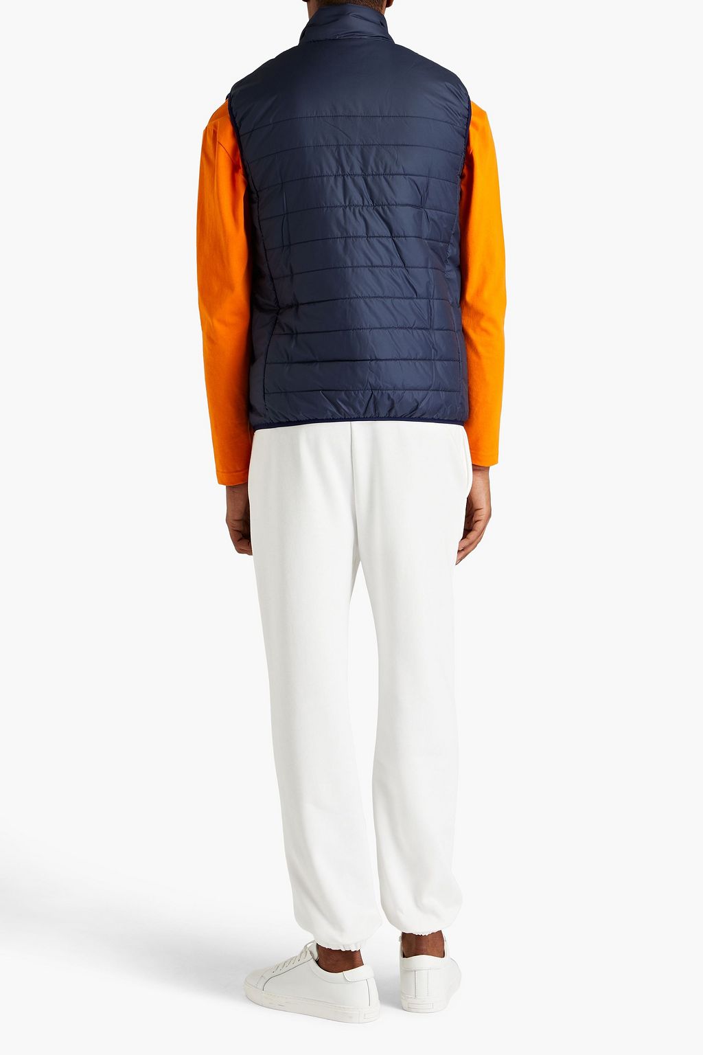 WE NORWEGIANS Ona two-tone padded shell vest