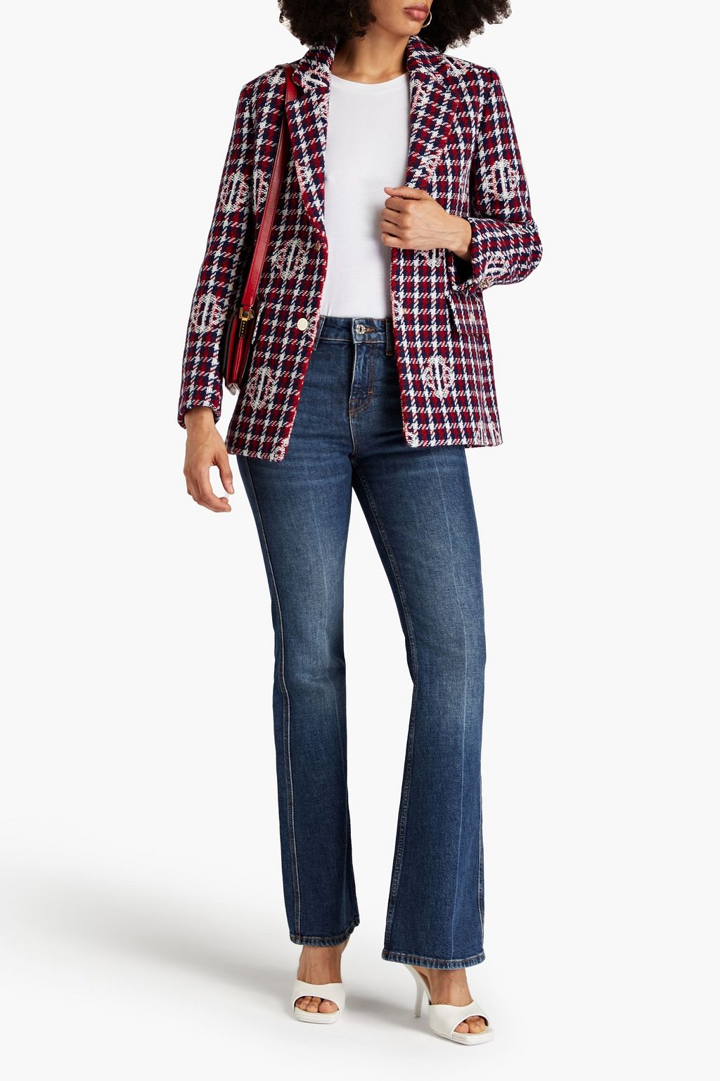 MAJE Tweed blazer