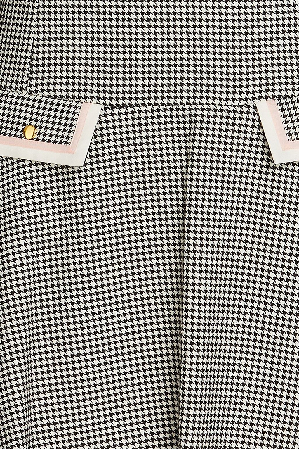 ALICE + OLIVIA Sima houndstooth mini dress