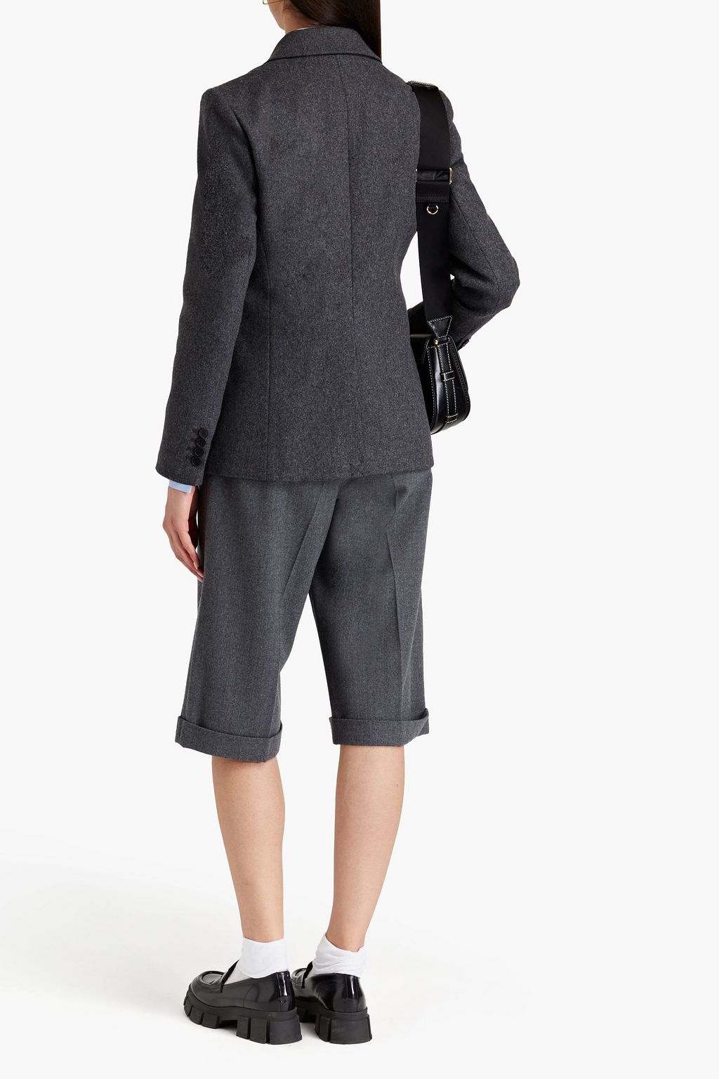 MAJE Wool-blend blazer