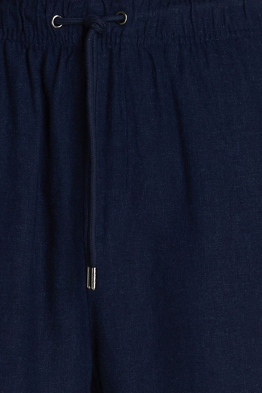 ONIA Linen-blend drawstring shorts