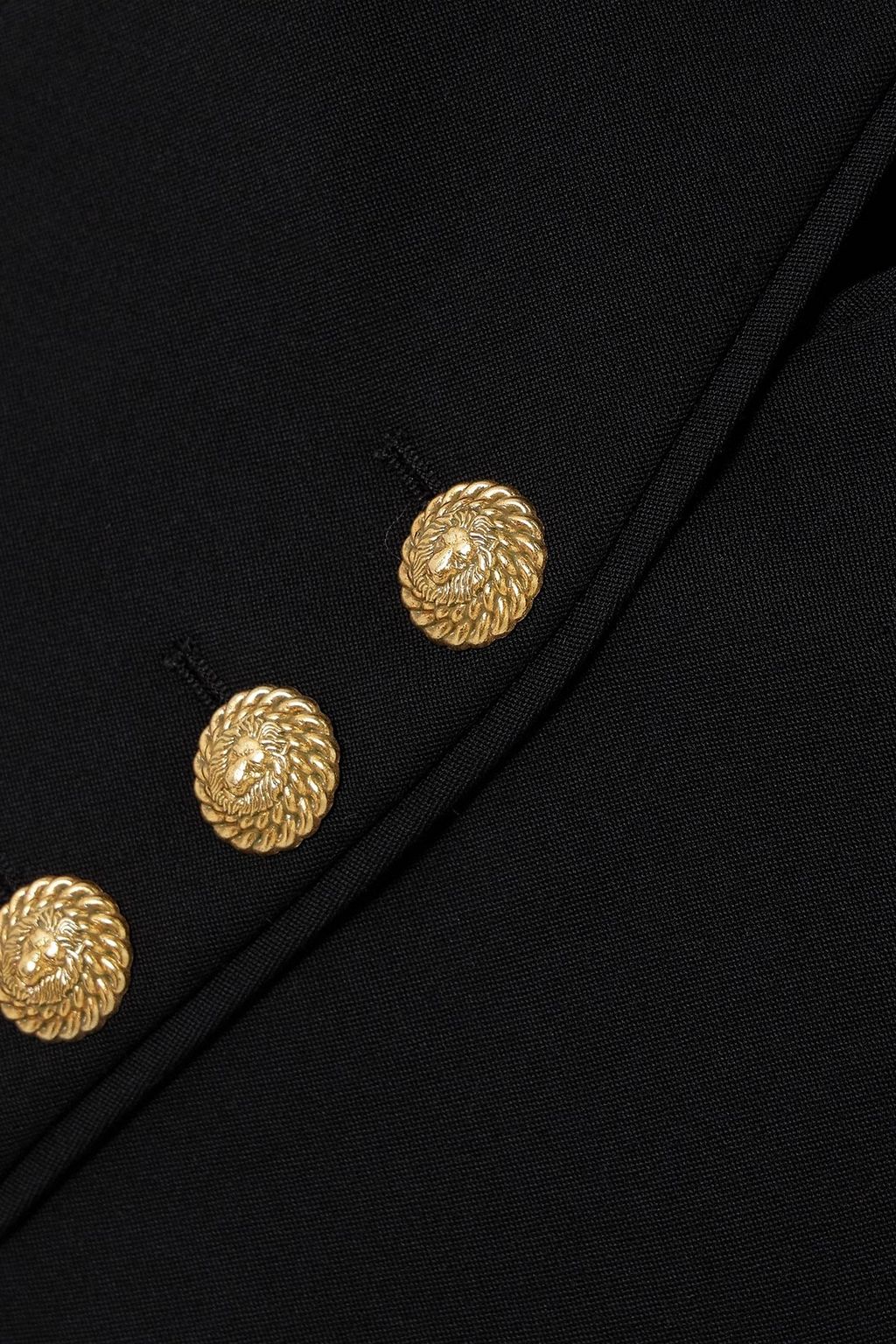 BALMAIN Button-embellished wool vest