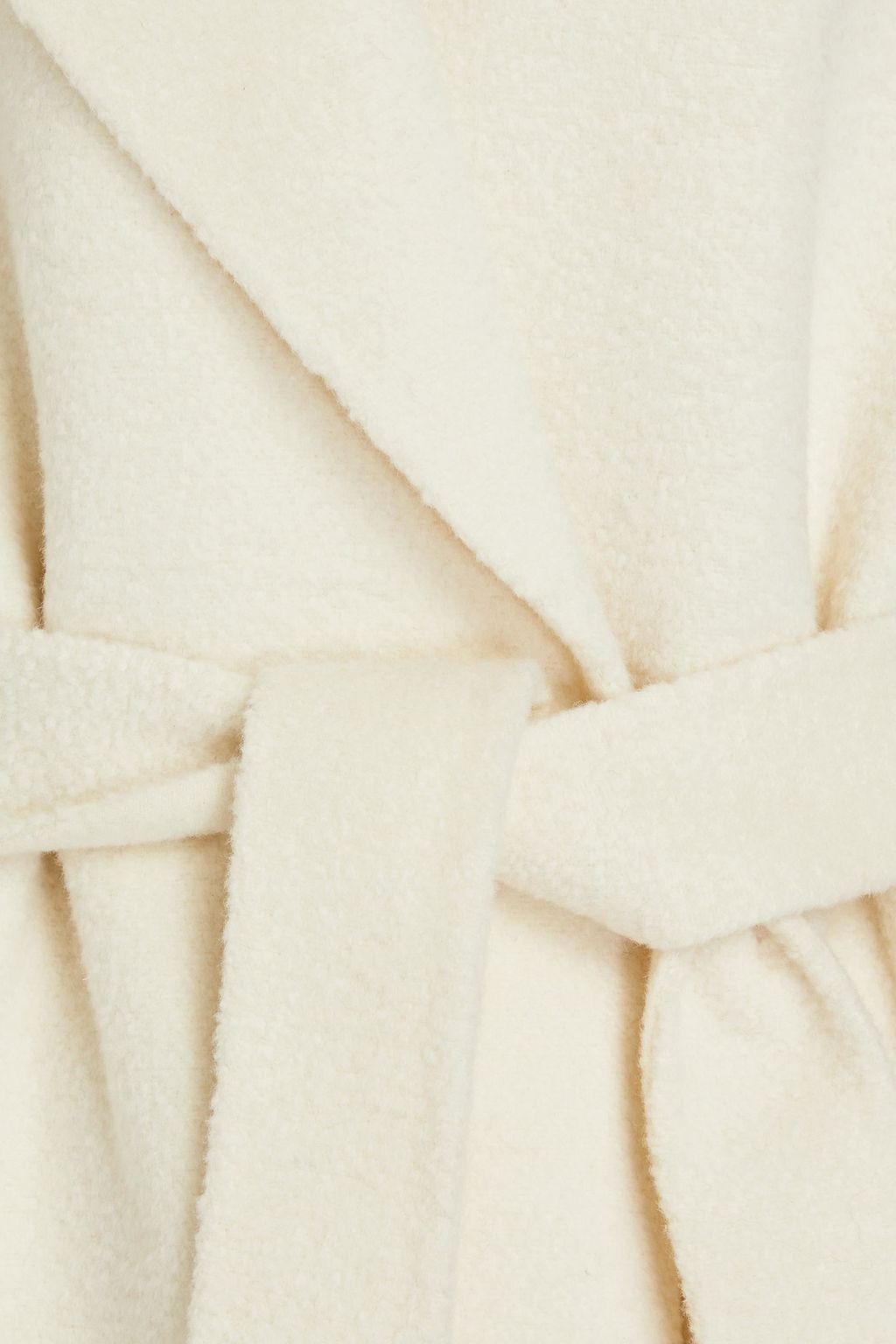 MAJE Bouclé wool-blend coat