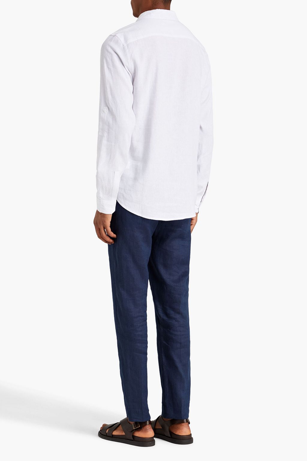 ONIA Linen-blend shirt