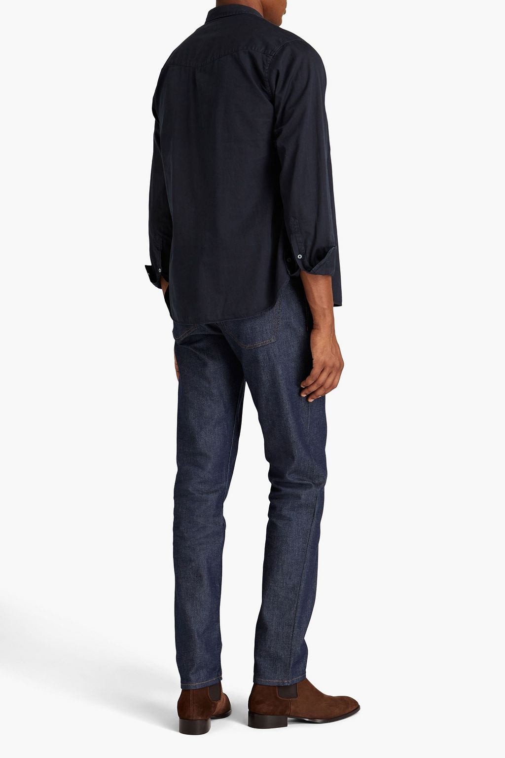 OFFICINE GÉNÉRALE コットンポプリン シャツ