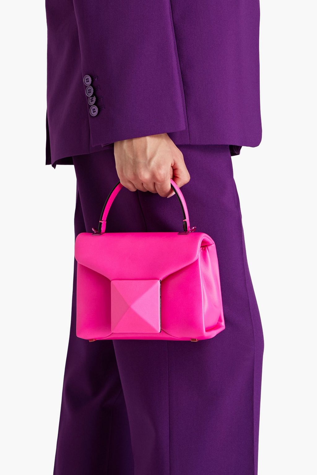 VALENTINO GARAVANI One Stud leather tote