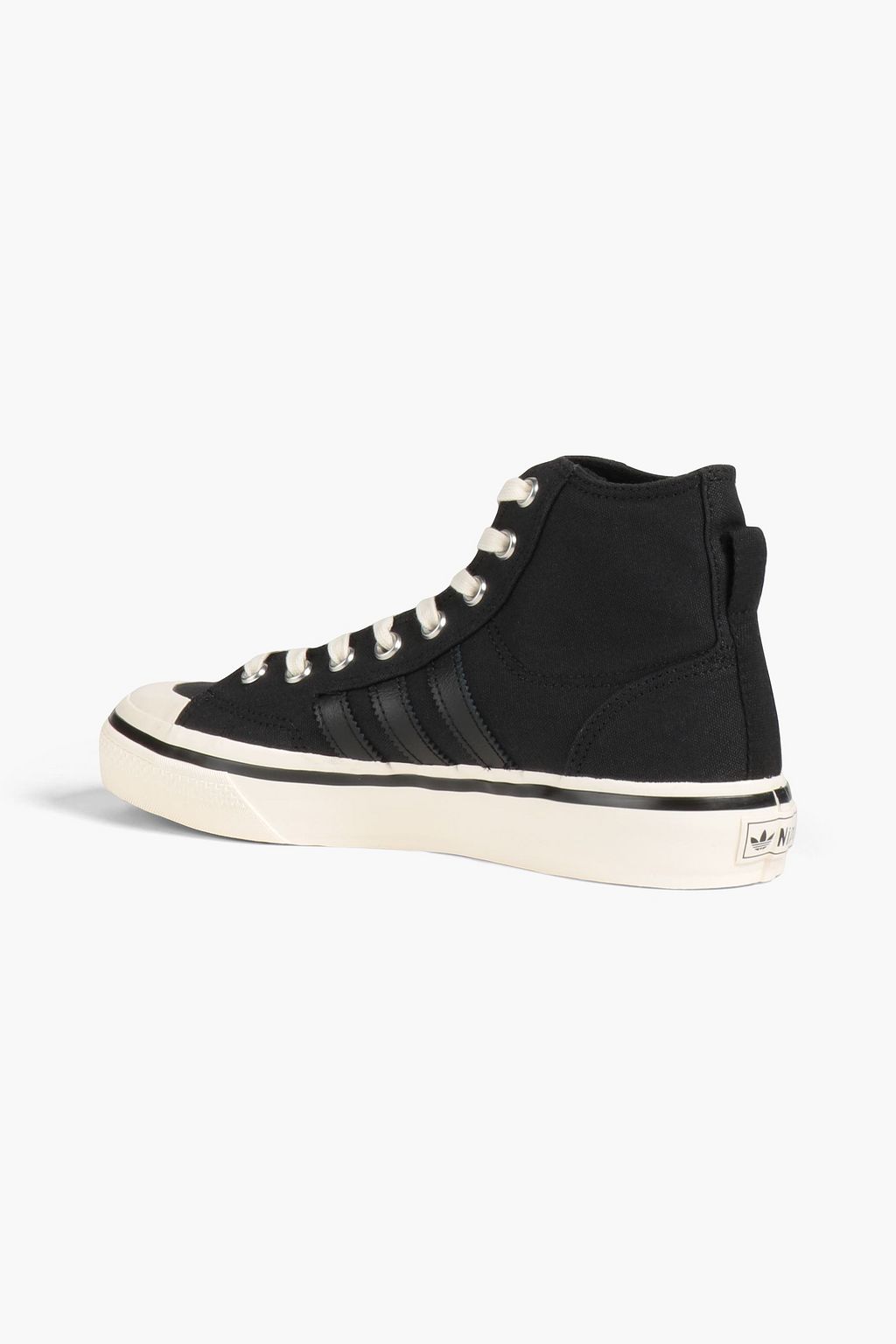 ADIDAS ORIGINALS Nizza canvas high-top sneakers