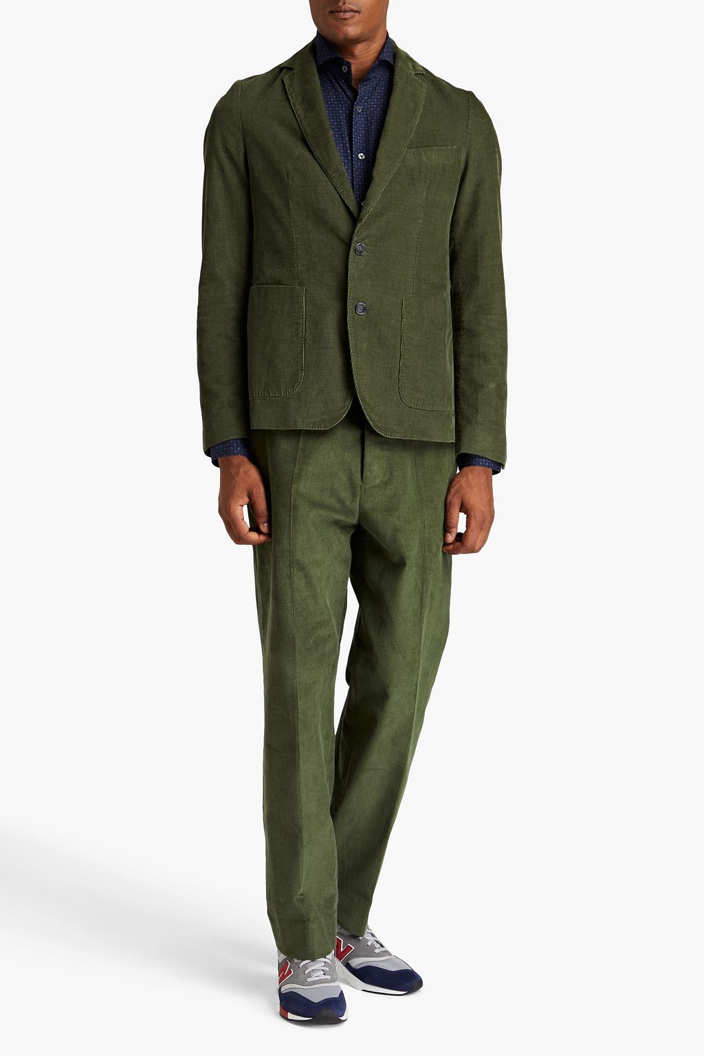 OFFICINE GÉNÉRALE 코튼 코듀로이 블레이저