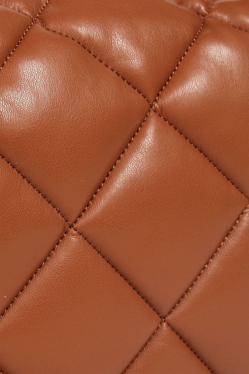 STAND STUDIO Wanda mini quilted faux-leather clutch