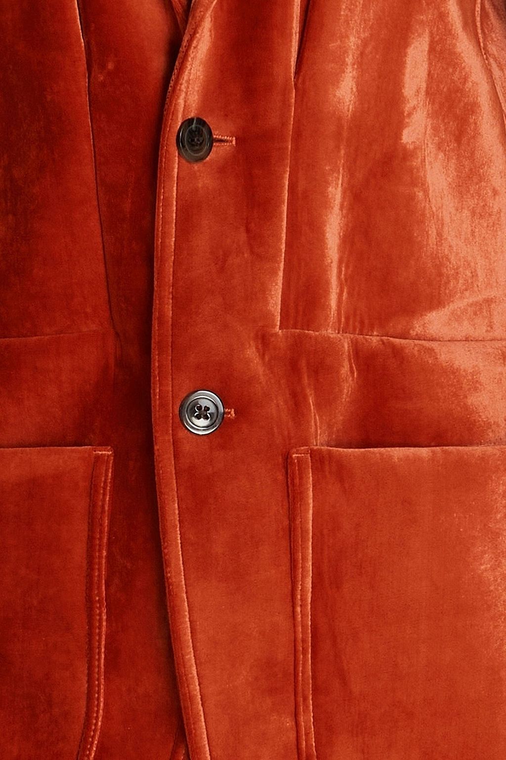 RICK OWENS بليزر من المخمل