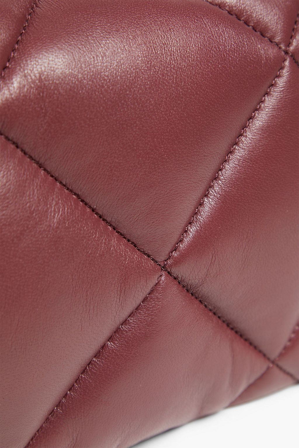 STAND STUDIO Brynn Crossbody Bag aus gestepptem Leder