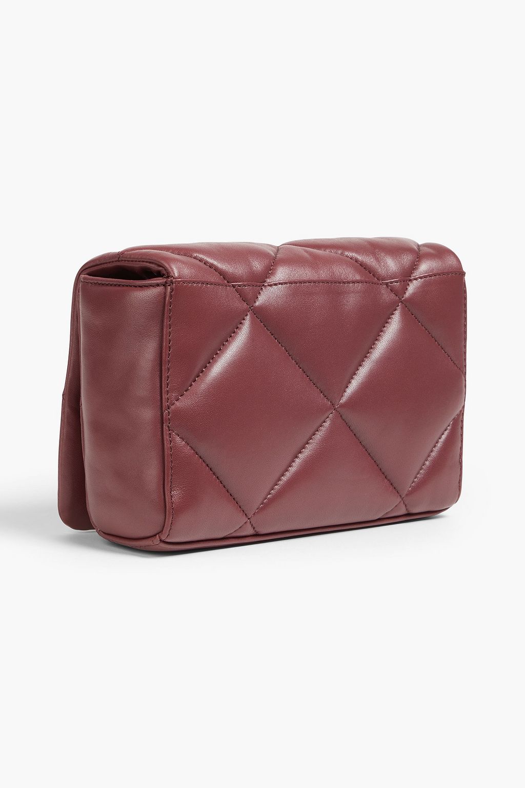STAND STUDIO Brynn Crossbody Bag aus gestepptem Leder