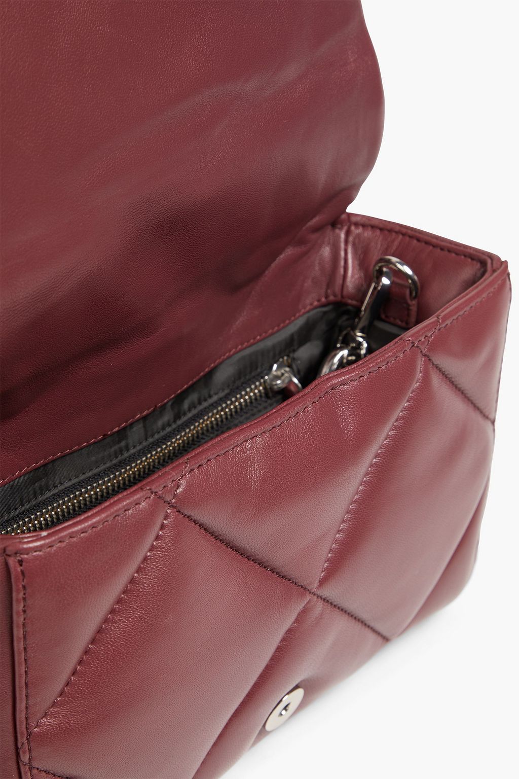 STAND STUDIO Brynn Crossbody Bag aus gestepptem Leder