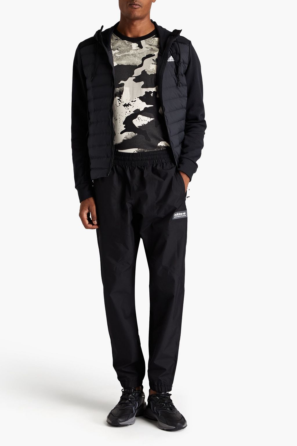 ADIDAS ORIGINALS 프린트 쉘 트랙 팬츠