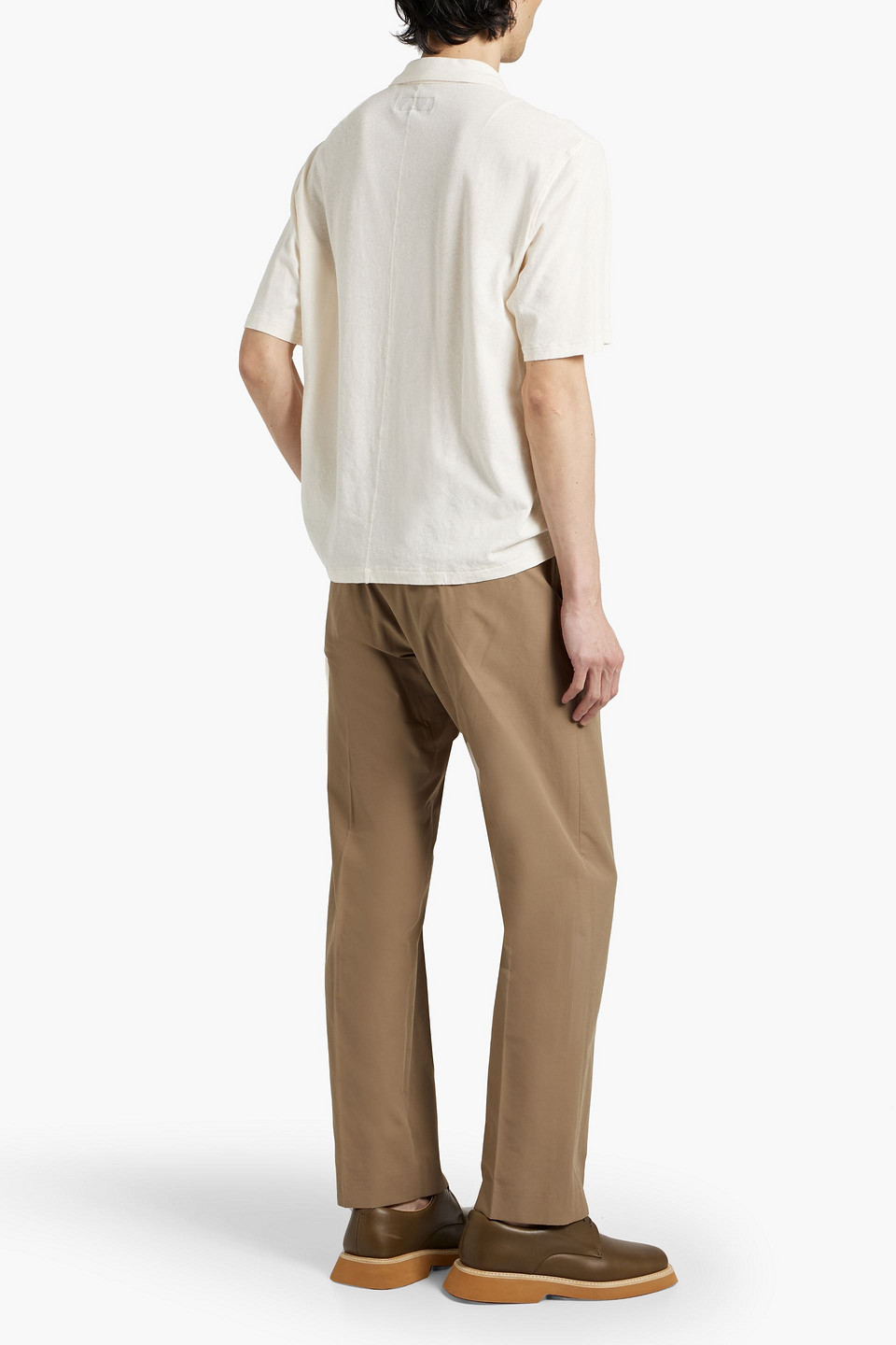 Rag & Bone Haydon Cotton-blend Pants In Taupe