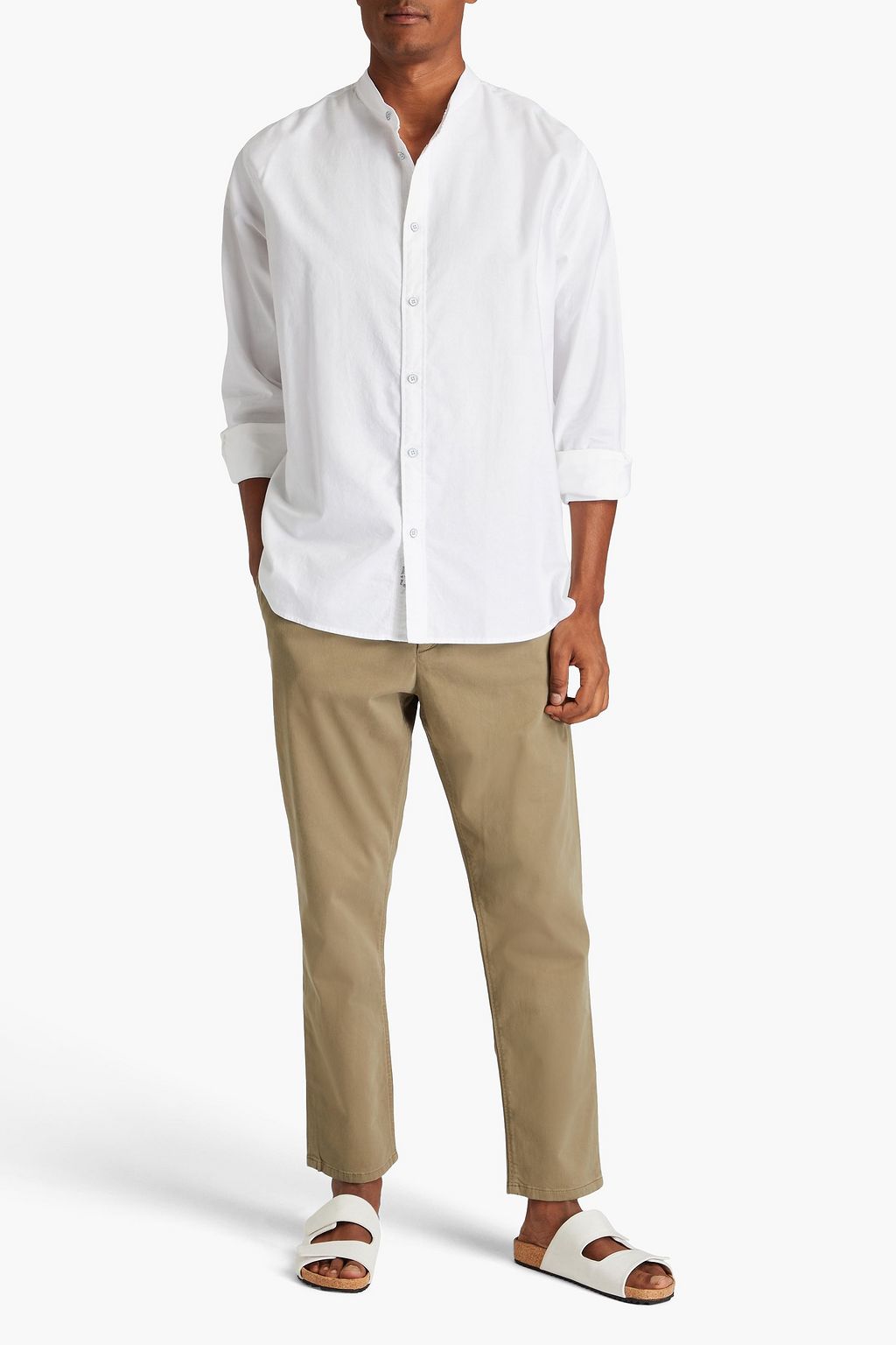 RAG & BONE قميص Landon من قماش أكسفورد مصنوع من القطن