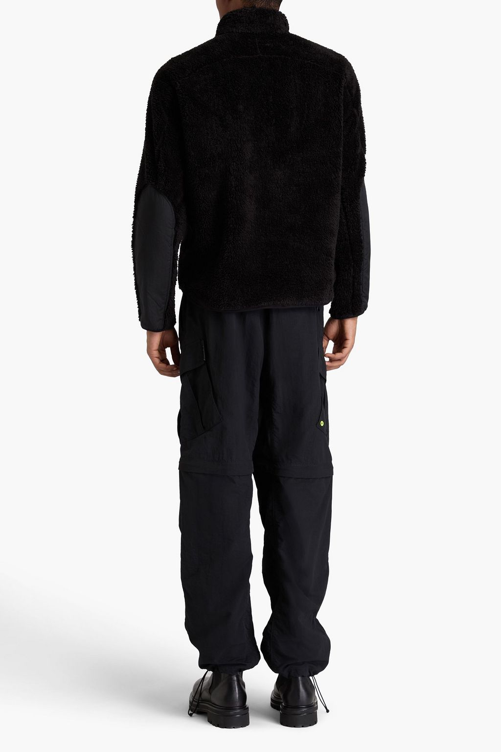 RAG & BONE Felix fleece and shell jacket
