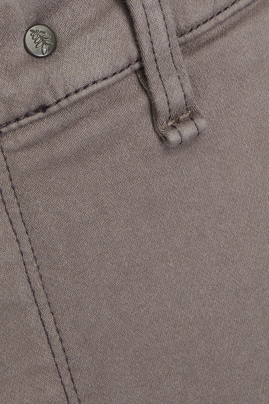 RAG & BONE بنطال شينو "فيت 2" من قطن تويل مطاطي بقصّة ضيقة