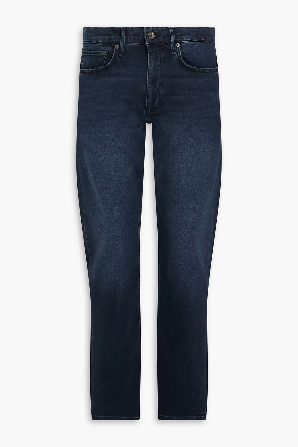 RAG & BONE FIT 2 ACTION LOOPBACK FADED DENIM JEANS