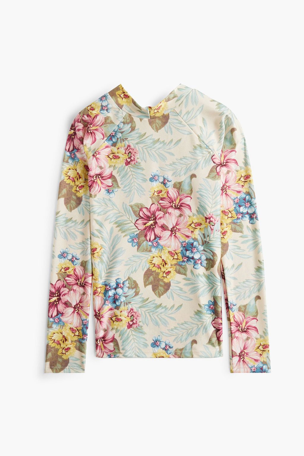ZIMMERMANN Kids Kali floral-print rash guard
