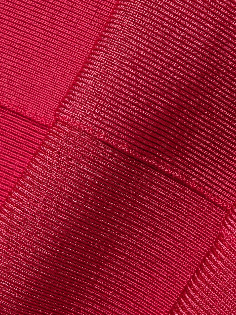 icon bandage midi dress