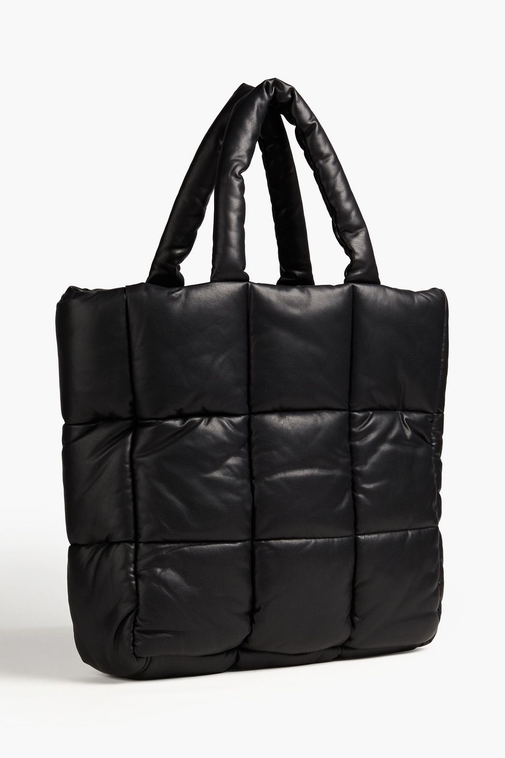 STAND STUDIO Assante quilted faux leather tote