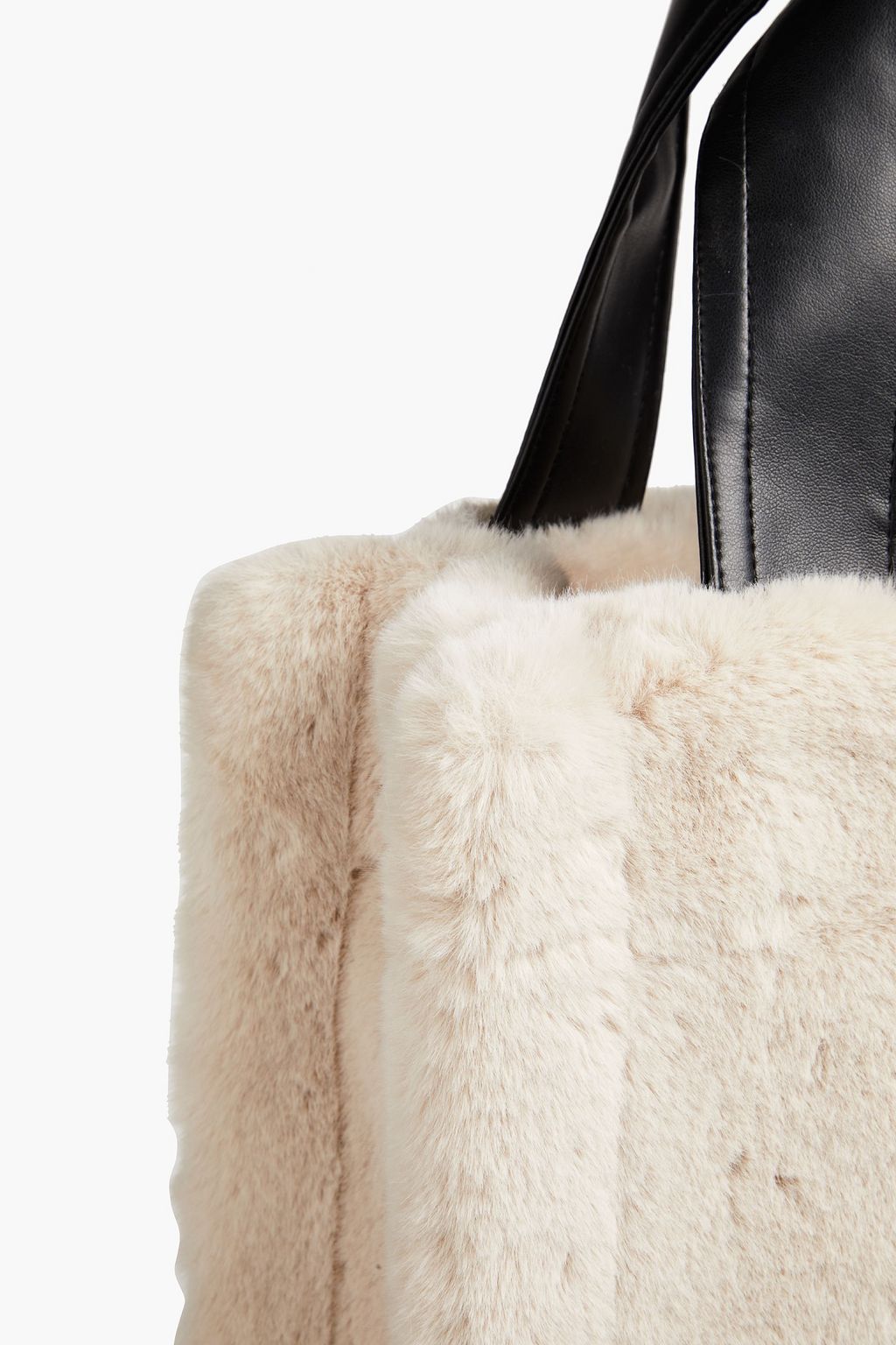 STAND STUDIO Delphine faux fur tote