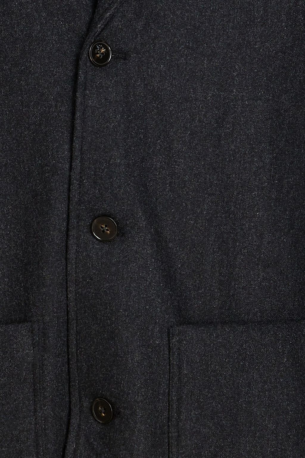 OFFICINE GÉNÉRALE Adrien padded wool-blend flannel blazer