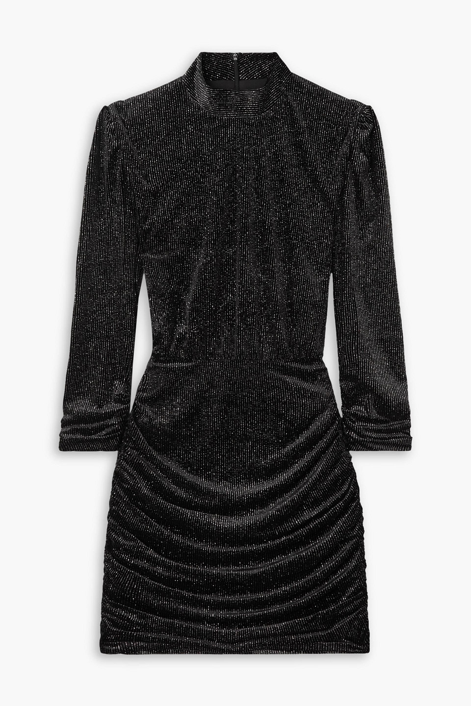 black mini dresses with fringe Jovani 37129 Homecoming Short Beaded Fringe Cocktail Mini Dress main image 0