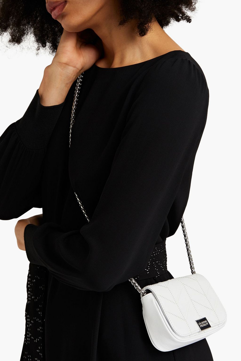 CLAUDIE PIERLOT Akilino leather shoulder bag