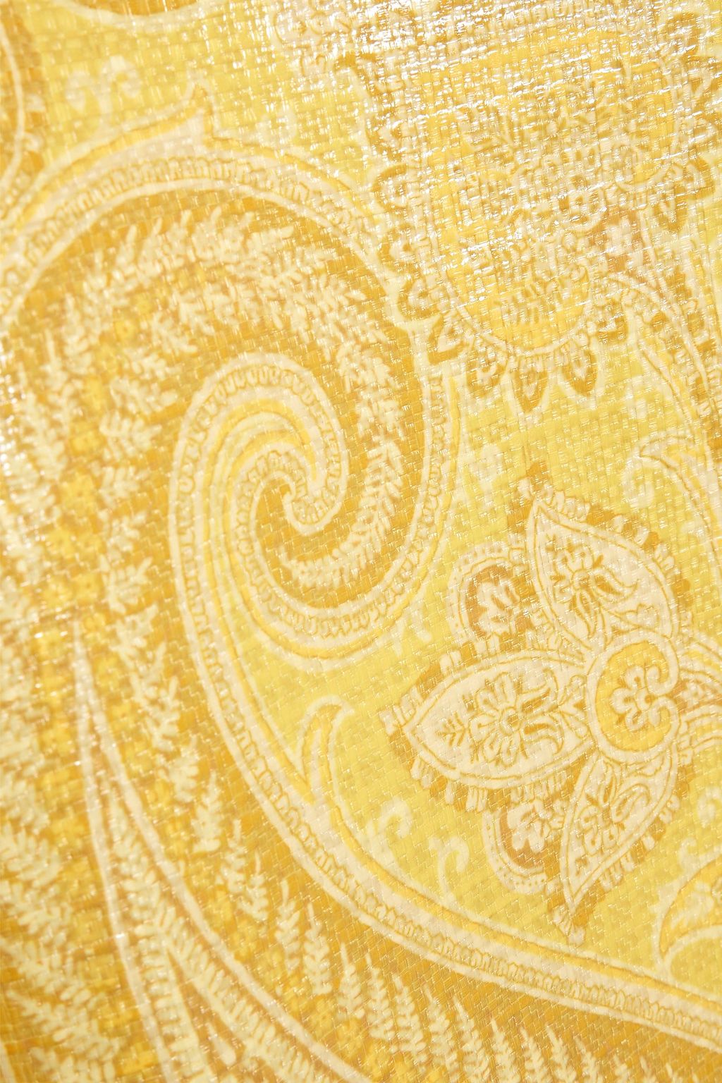 ETRO Coated paisley-print ripstop shirt