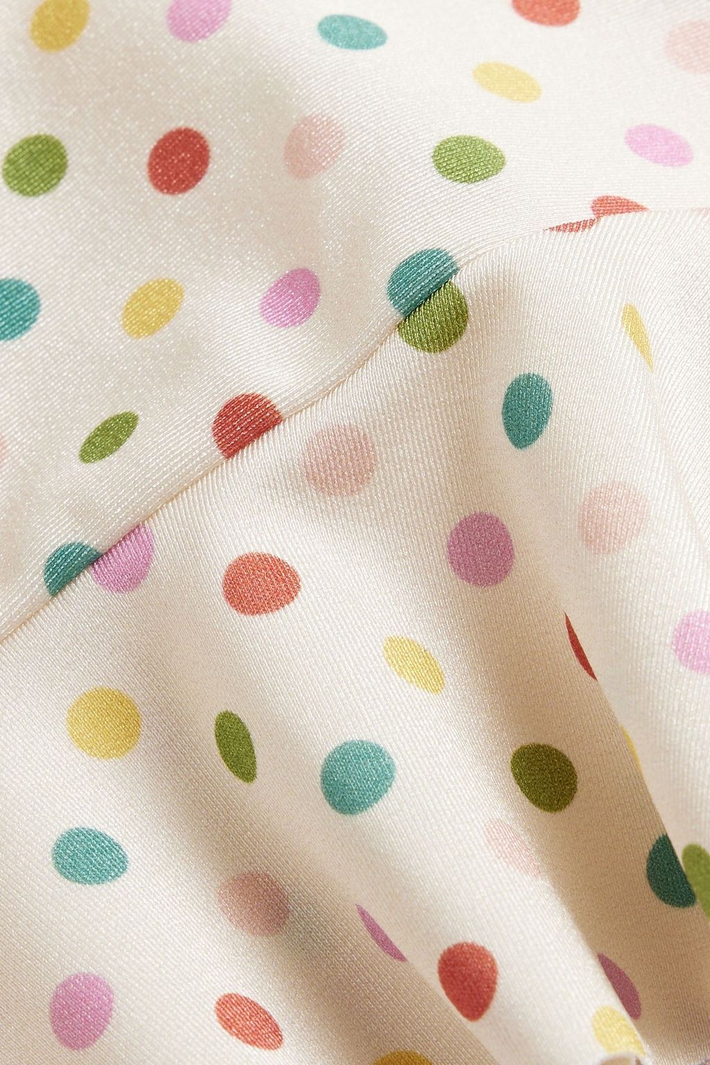 ZIMMERMANN Kids Heathers ruffled polka-dot rash guard
