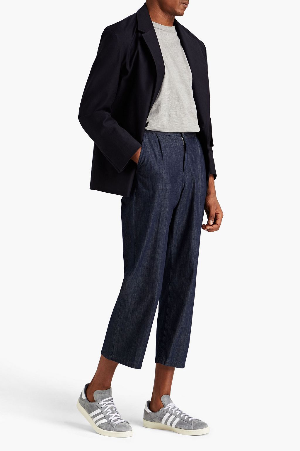LE 17 SEPTEMBRE Cropped denim jeans