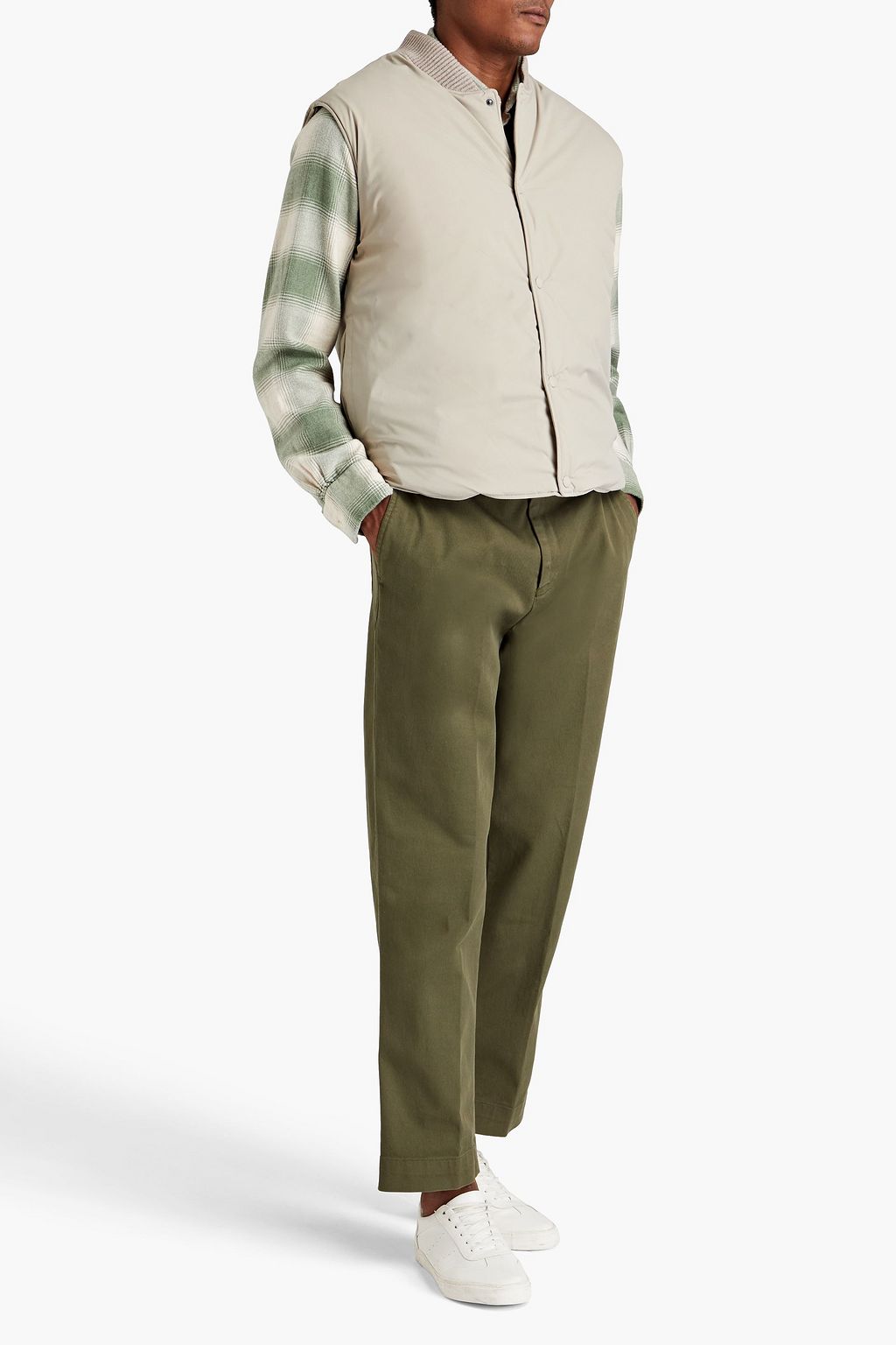 OFFICINE GÉNÉRALE Milo padded shell vest