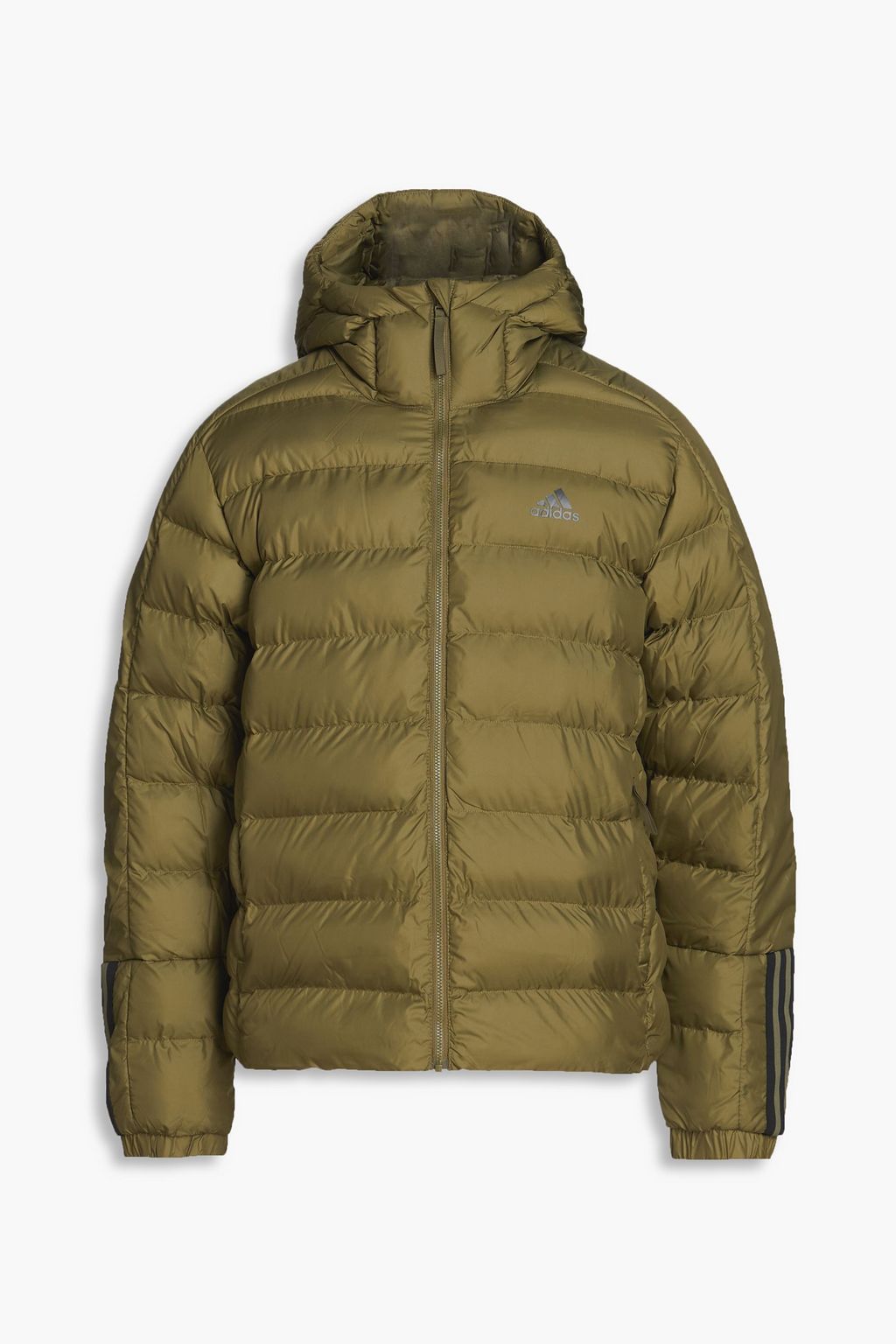 Itavic quilted shell hooded jacket