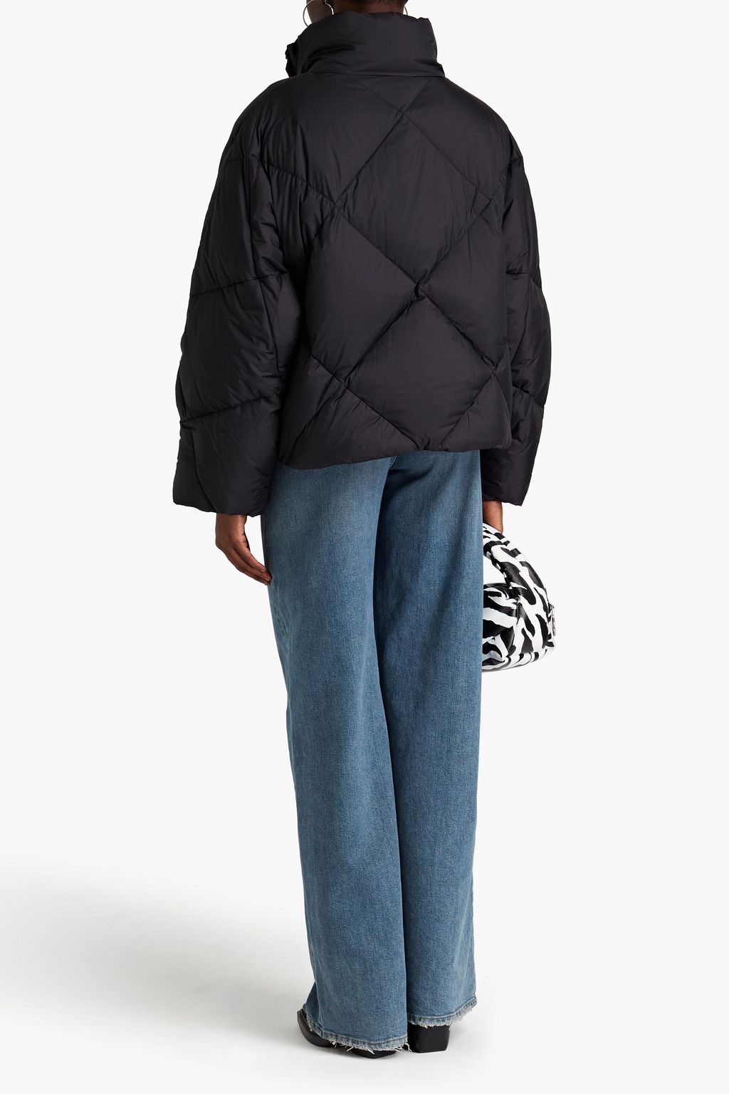 STAND STUDIO Aina quilted shell down jacket