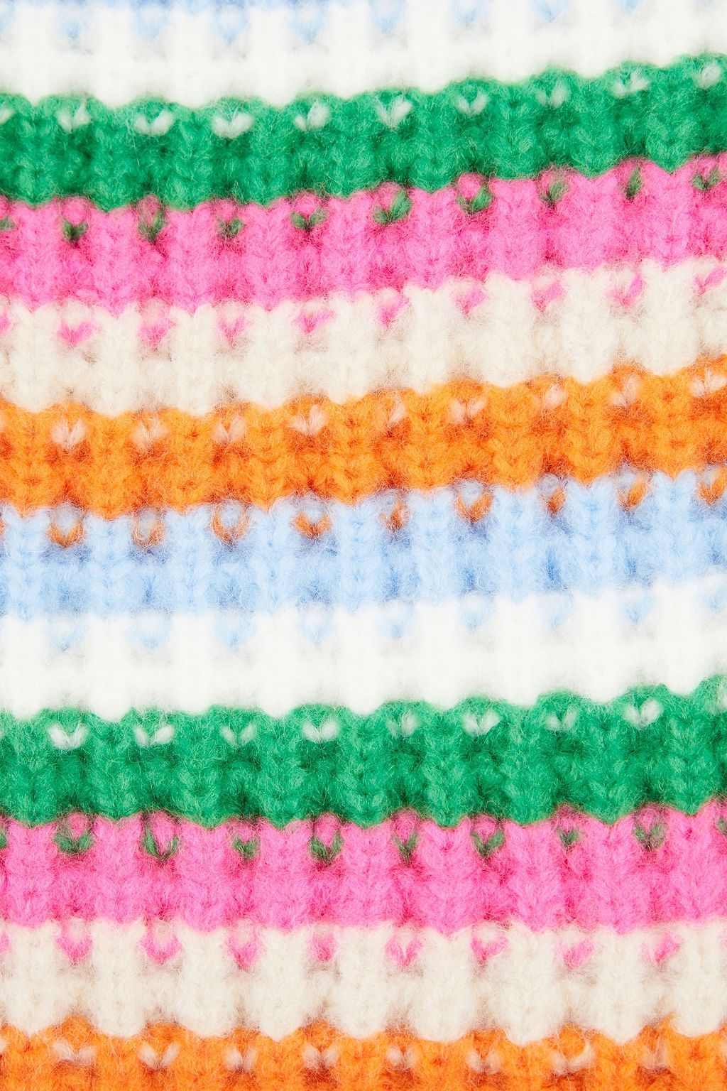 CLAUDIE PIERLOT Strickschal mit Streifen
