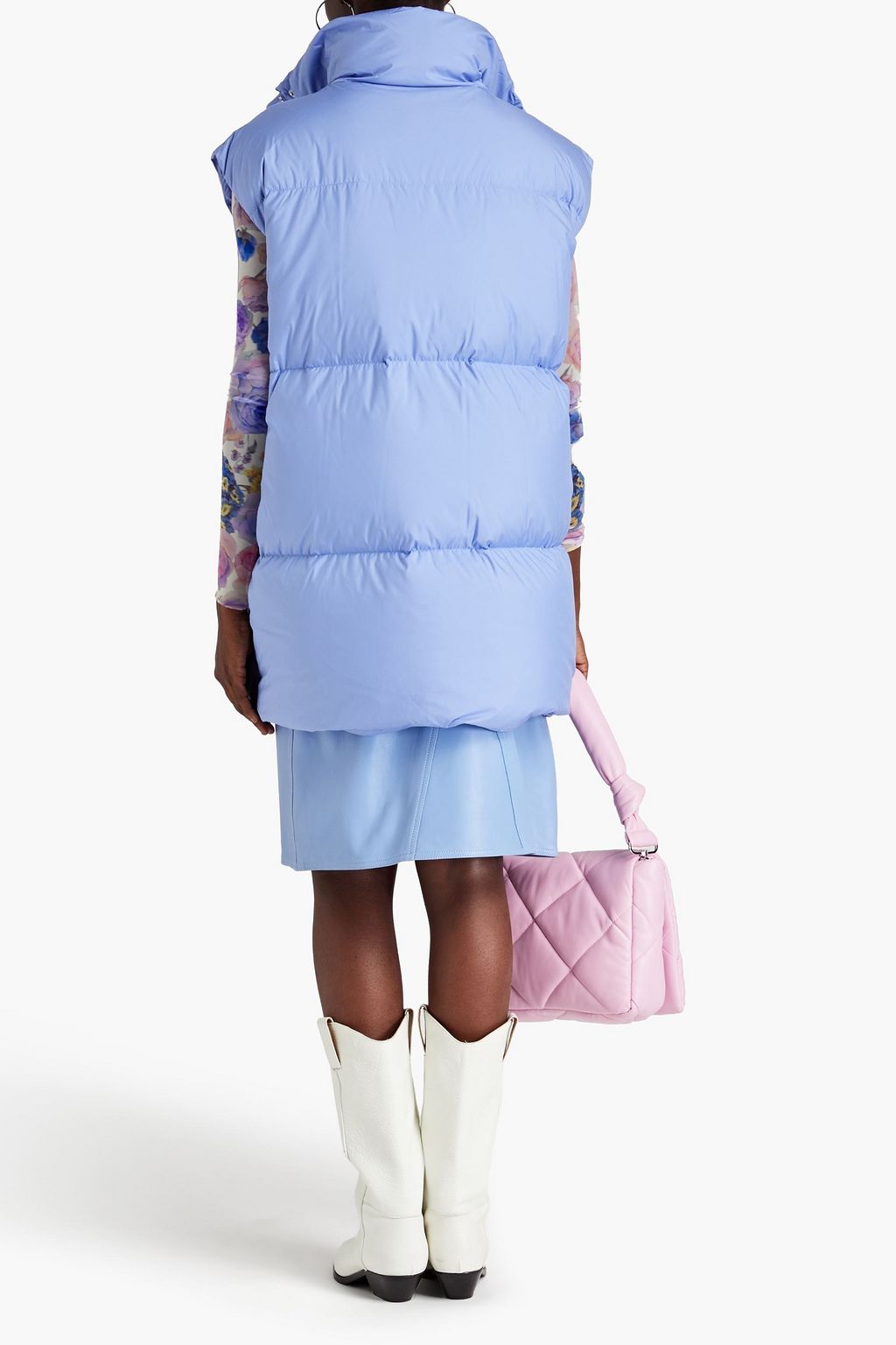 STAND STUDIO Zola quilted shell vest