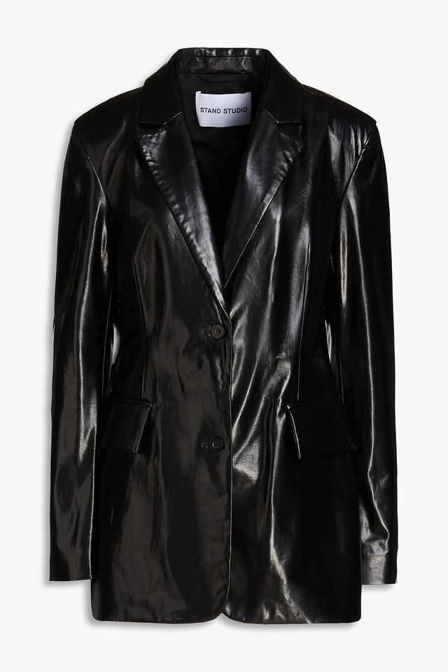 Gaililea faux leather blazer