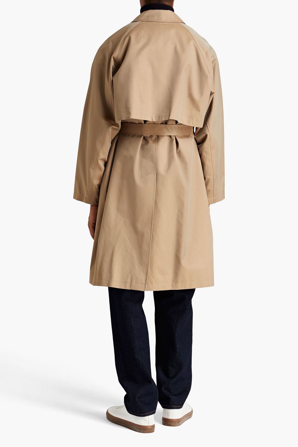 LE 17 SEPTEMBRE Cotton-blend gabardine trench coat