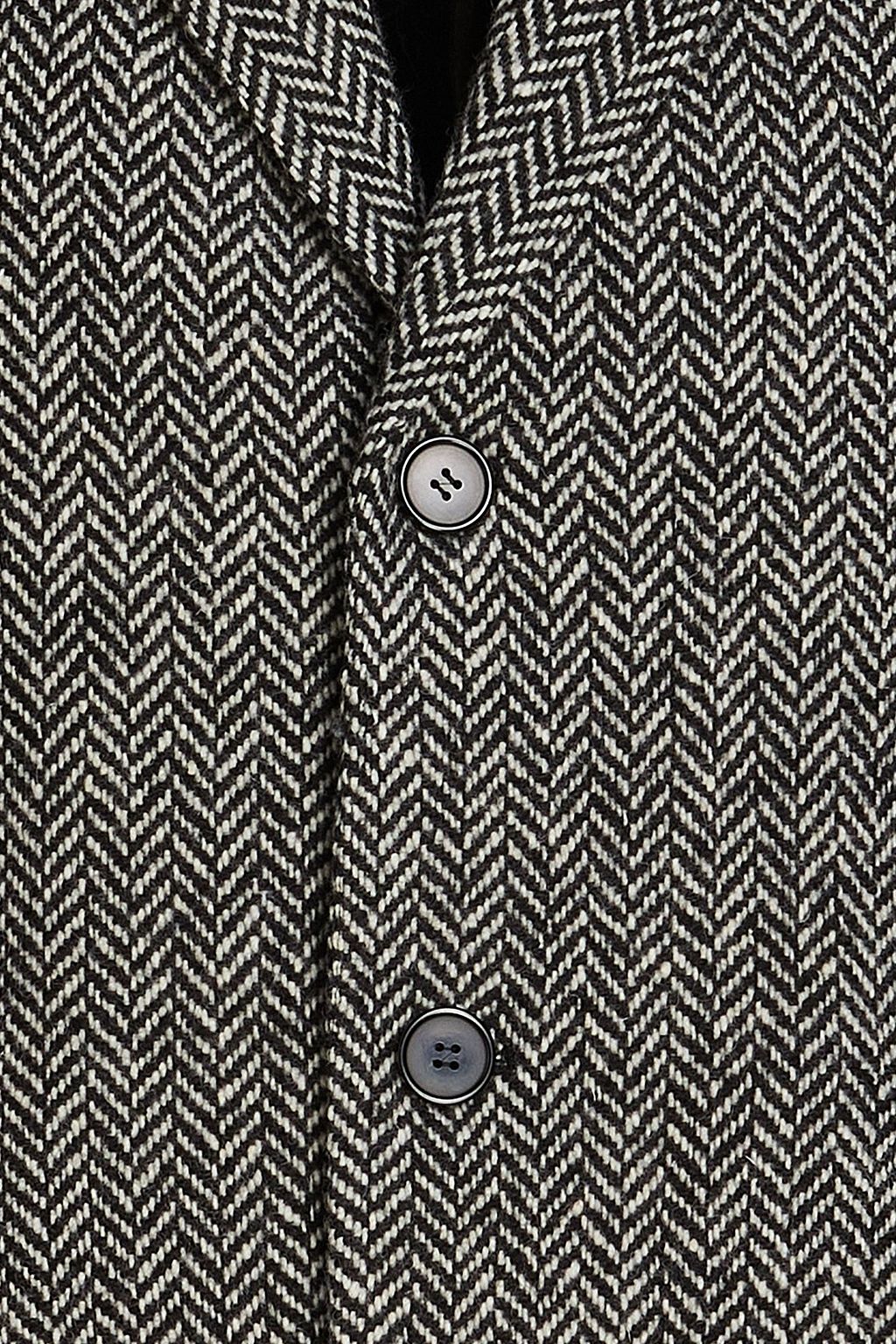 OFFICINE GÉNÉRALE Jack herringbone wool-tweed coat