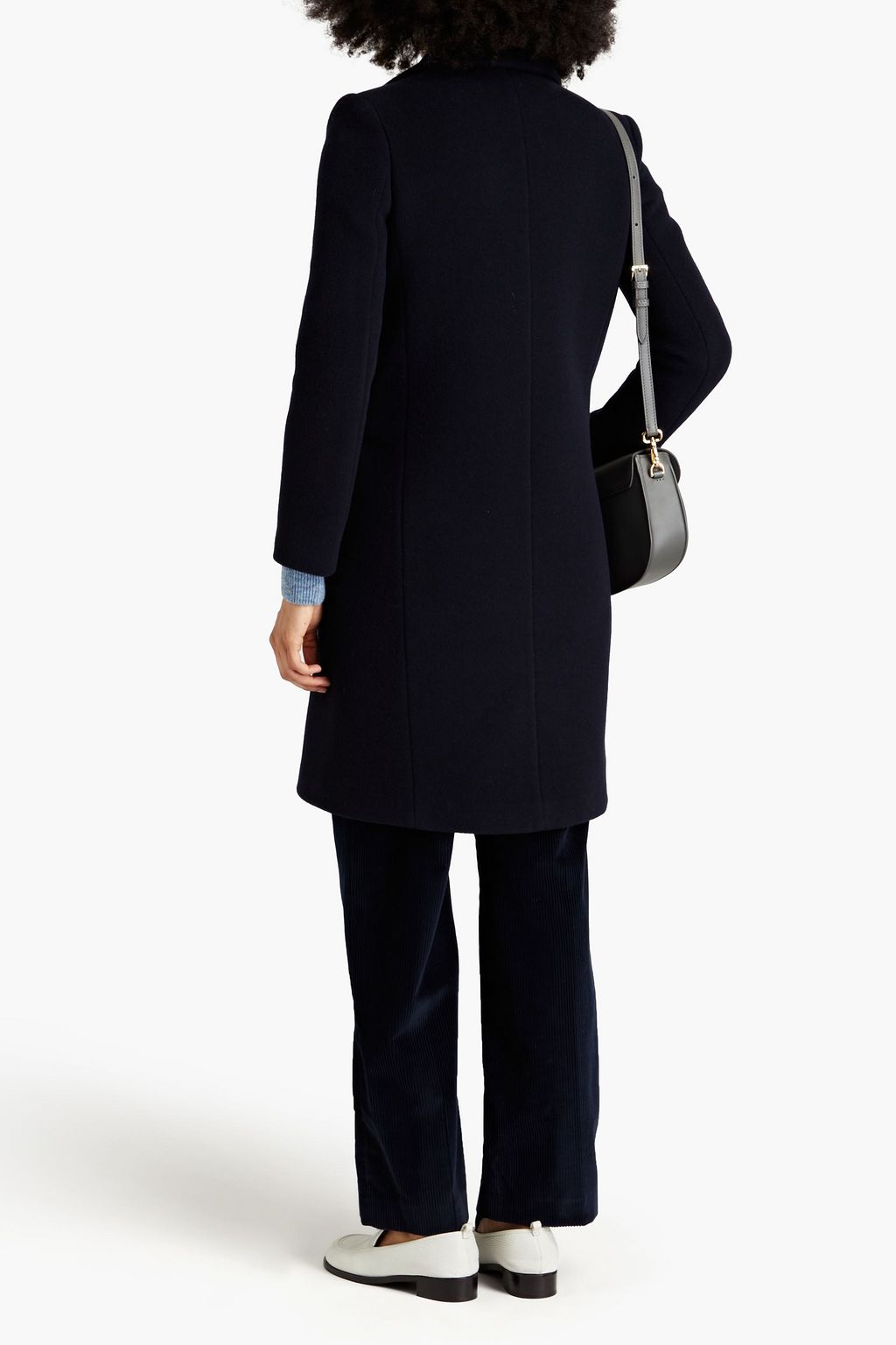 CLAUDIE PIERLOT Wool-blend felt coat