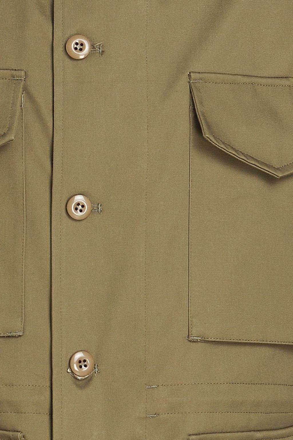 OFFICINE GÉNÉRALE Barnabe gabardine hooded parka