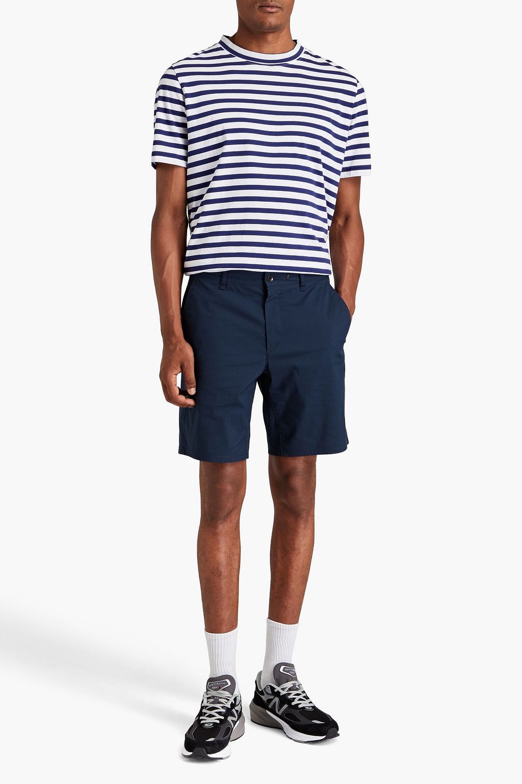 RAG & BONE شورت “بيري” من البوبلين المصنوع من مزيج من القطن