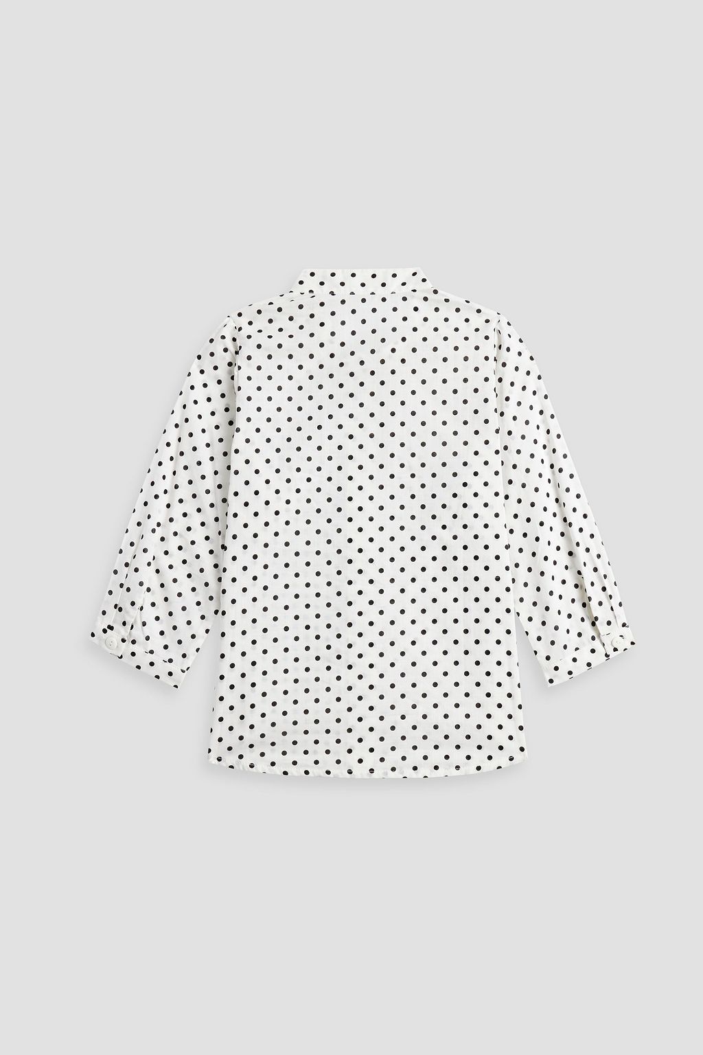 ZIMMERMANN Kids Henna polka-dot cotton shirt