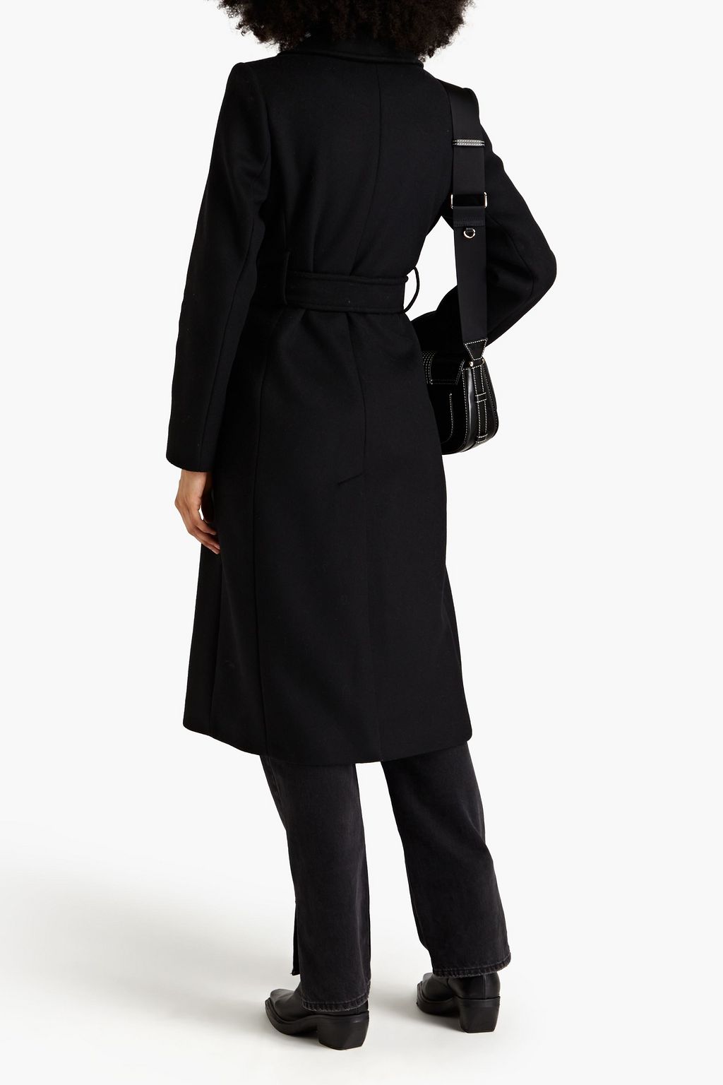 CLAUDIE PIERLOT Mantel aus Filz aus einer Wollmischung