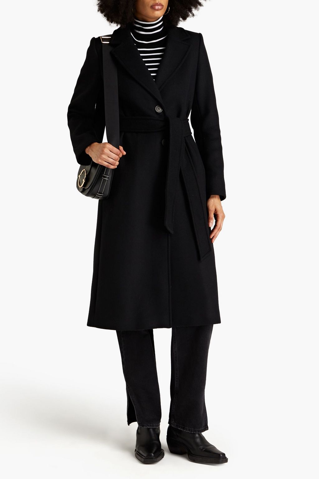 CLAUDIE PIERLOT Mantel aus Filz aus einer Wollmischung