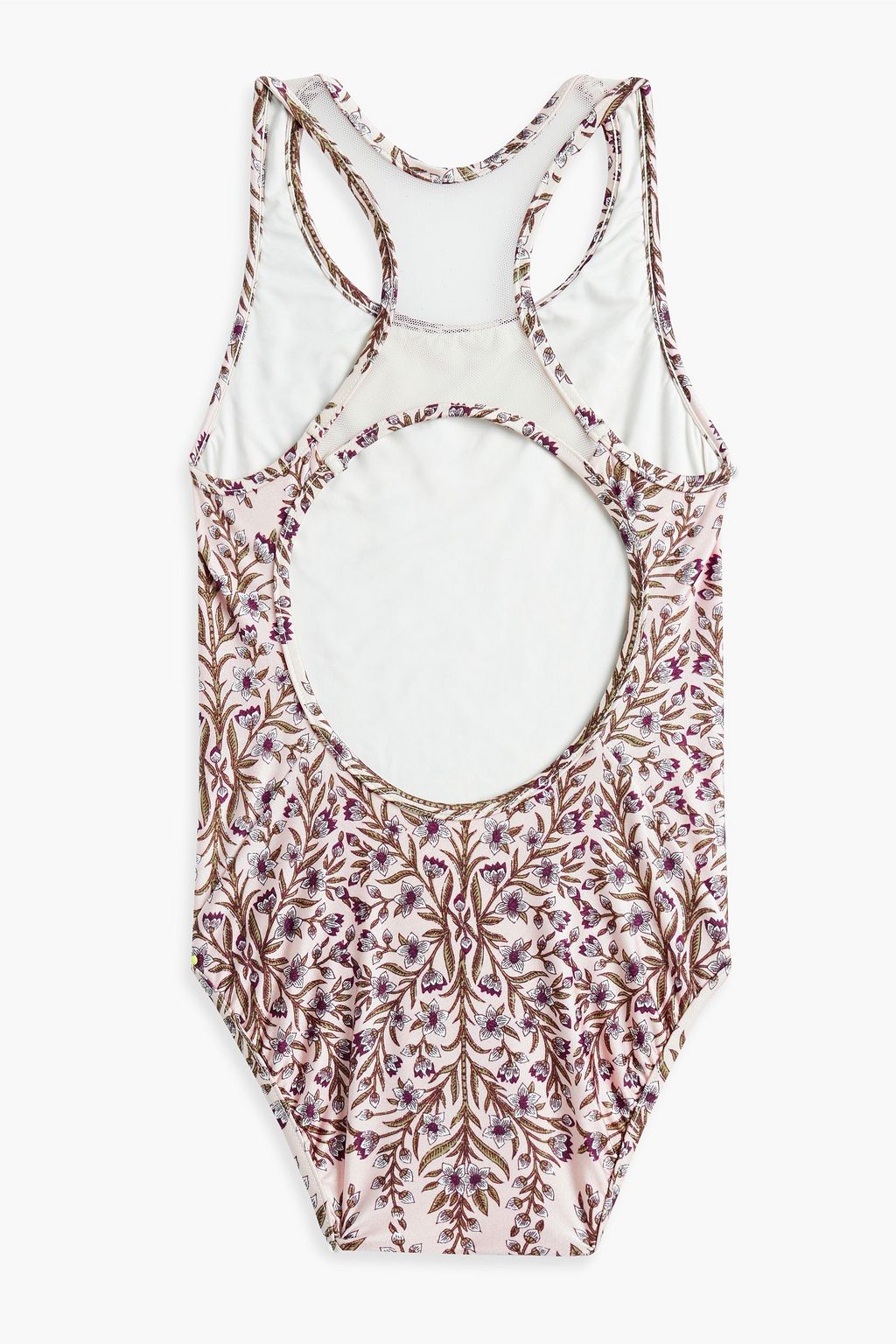 ZIMMERMANN Kids Henna cutout floral-print swimsuit