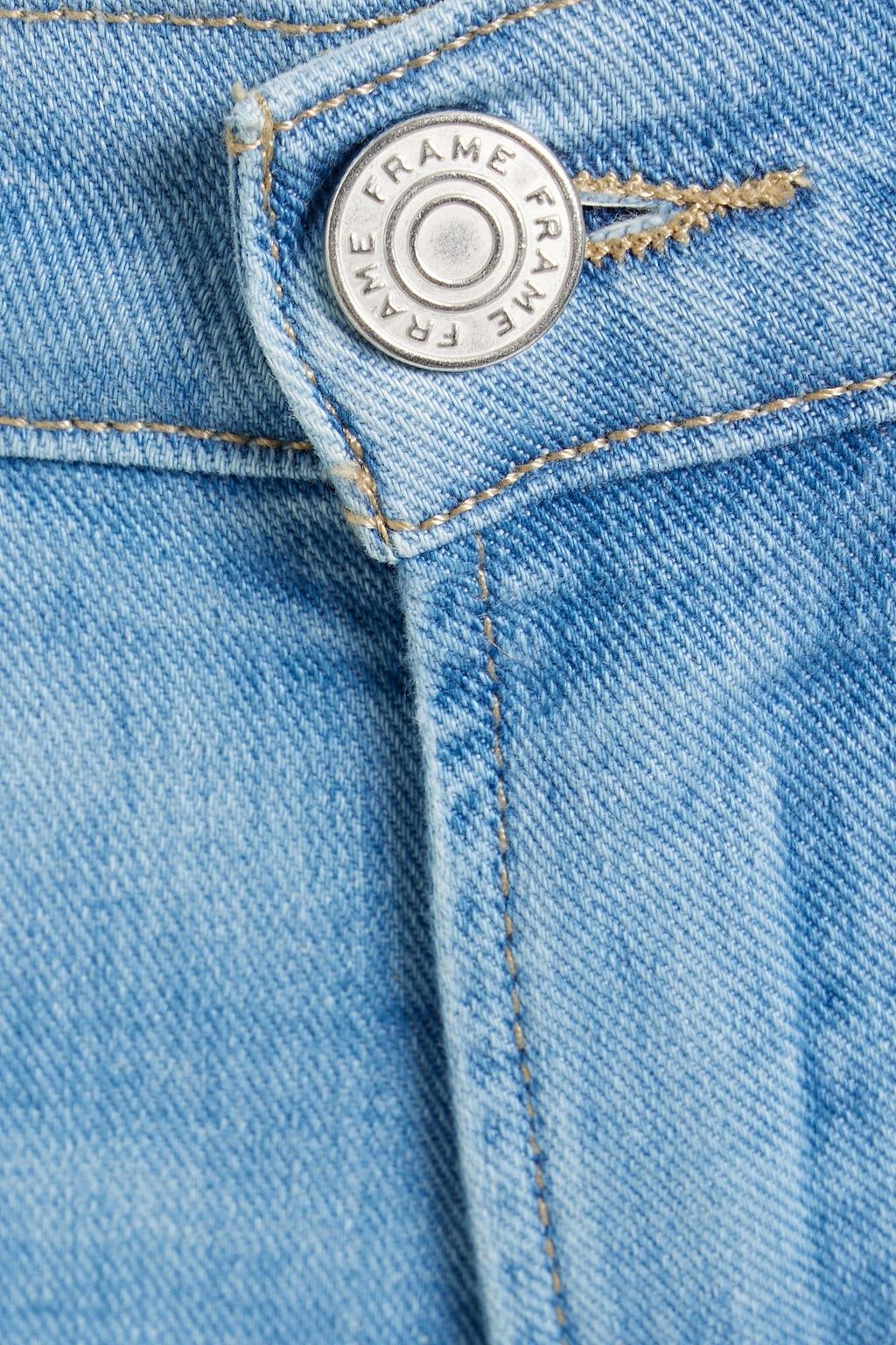 FRAME Le Crop Flare high-rise kick-flare jeans