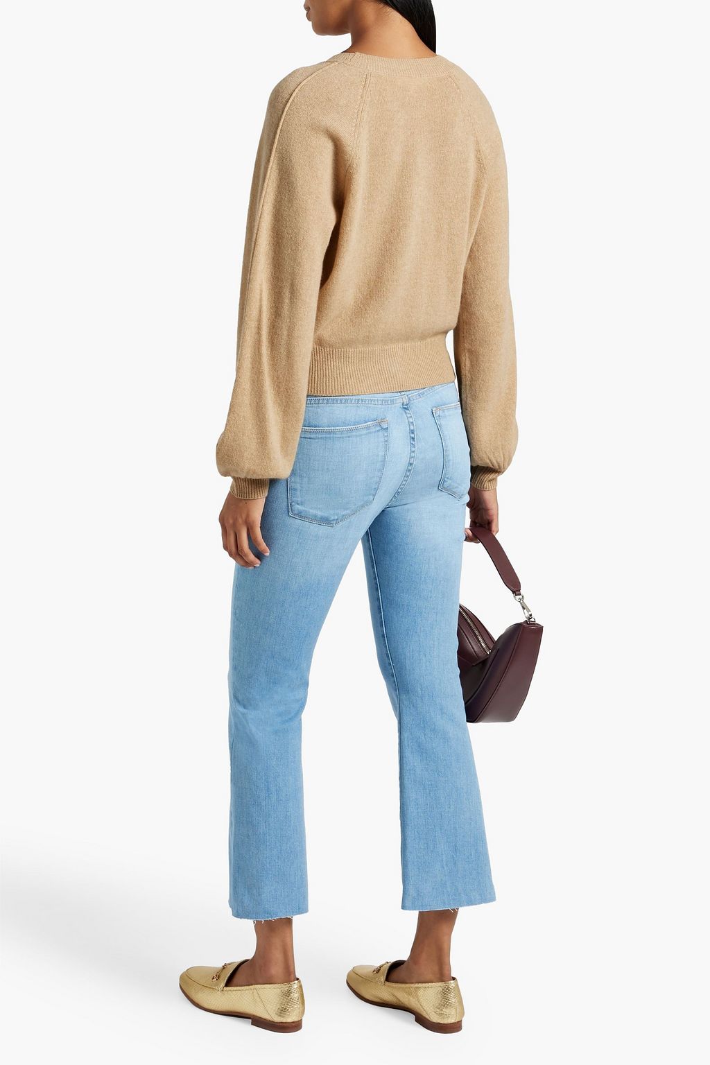 FRAME Le Crop Flare high-rise kick-flare jeans